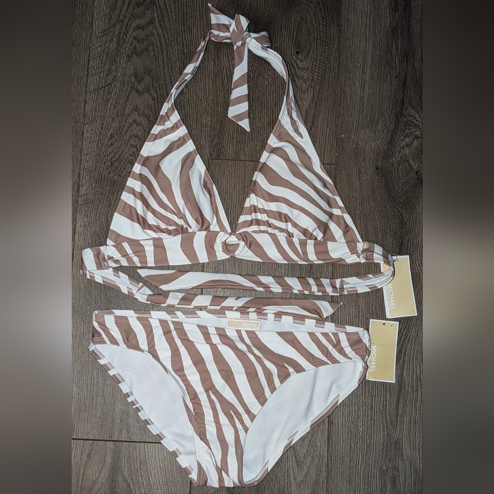 NWT Michael Kors 2 Piece Swimsuit